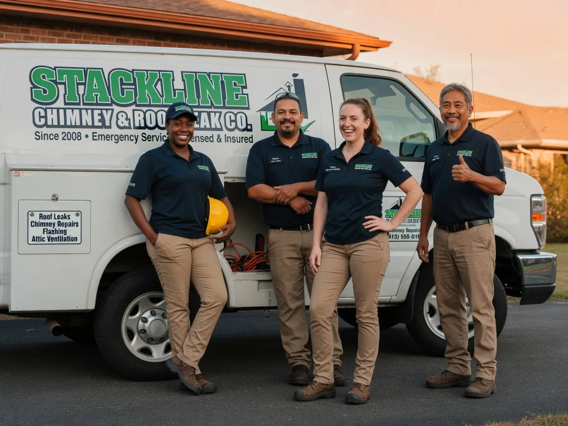 Chimney flashing repair company in Mokane, MO